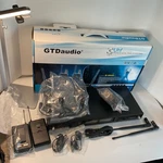 Gtd Audio 2X 100 Uhf Wireless Headset Lapel Professional Microphones Stage G-622. Fixed Price $119.84.