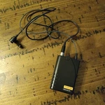 Telex Wireless Transmitter Lapel Microphone 183.000 Mhz Black 70881-25 Ed. Fixed Price $17.99.