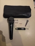 Akg 65 Microphone With Bag Manual And Atus Matching Transformer Clean Cond. Fixed Price $45.00.