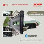 Acnos Mi-car 3 In Karaoke Wireless Microphone + Carry Bag (bluetooth / Fm). Fixed Price $300.00.