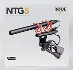 Rode Shotgun Condenser Microphone Location Recording (NTG5-KIT). Fixed Price $474.99.