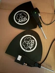 ( Two) Akg SRA2 B/w Antenna Passive Directional Wide-banduhf 500-865 Mhz. Fixed Price $297.50.