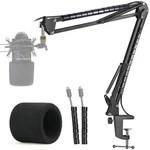 Mxl 770 990 Microphone Stand With Pop Filter - Suspension Boom Arm .... Fixed Price $23.51.