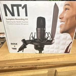 Rode NT1-KIT Cardioid Condenser Mic Studio Xlr Popshield Shock Mount. Fixed Price $120.00.