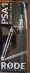 Rode PSA1 Pro Studio Arm Desktop Microphone Stand For Podcasting. Fixed Price $55.00.