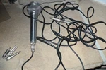 Calrad Cardioid Chrome Dynamic Microphone DM-59HL Dual Impedance W/ 20' Cord. Fixed Price $39.99.