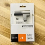 Sony ECM-SST1 Compact Stereo Microphone For NEX-3/NEX-5 Cameras With Box Used. Fixed Price $162.95.