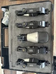 Samson 5 Kit Drum Microphone Used With Case Great Condition. Fixed Price $99.99.