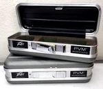 1980S Peavey Microphone Pvm Travel Road Cases Foam Inserts/latches Set Of 2, Usa. Fixed Price $40.50.
