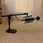 Blue Spark Sl Blackout Condenser Microphone Xlr Cardioid + Boom Arm, Shock Mount. Fixed Price $149.99.