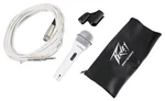 Peavey Pv 2 1/4" White Cardioid Unidirectional Microphone W/ On/off Switch. Fixed Price $69.99.