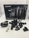 New DMK57-52 Wired Drum Dynamic Microphone Kit With Additional Bracket Free Ship. Fixed Price $235.00.