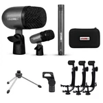 5 Core Conga Snare Tom Microphone Drum Kit Condenser Xlr Instrument. Fixed Price $54.99.
