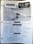 Superscope Microphone Service Data 4 Sheets EC-9P, EC-12B, EC-15P, EC-33S. Fixed Price $22.95.