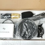 Zingyou Bm 800 Condenser Microphone Gold Black With Shock Mount Foam Windscreen. Fixed Price $19.54.
