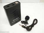 Hamilton Electronics Wireless Transmitter 186.6 And Lapel Microphone. Fixed Price $41.21.