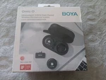 Boya Omic-d 2.4GHZ Wireless Lavalier Microphone For Iphone With Magnetic Clip. Fixed Price $29.99.