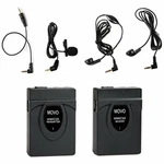 Movo WMIC50 2.4GHZ Wireless Lavalier Microphone System With Integrated 164-FOOT. Fixed Price $27.85.
