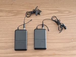 Shure Wireless Bodypack Transmitters W/pg 185 Microphone - Set Of 2. Fixed Price $100.00.