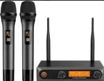 Dual Uhf Wireless Microphone System For Karaoke, Parties, Weddings & Events. Fixed Price $48.00.