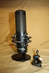 Hyper X Quadcast Rgb Usb Microphone W/ Stand & Boom Arm Black. Fixed Price $54.95.