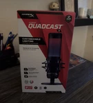 Hyperx Quadcast Usb Microphone Customizable Lighting, PC/MAC/PS5/PS4. Fixed Price $80.00.