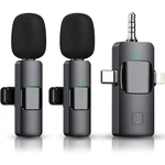 Mini Wireless For Iphone Android Cell 2 Lapel Microphones. Fixed Price $28.00.