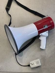 Megaphone Western Safety Speaker Siren Pa Tested Working 50W Loud 95271 Red. Fixed Price $31.99.
