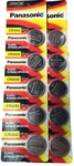Panasonic 10PK 3V Lithium (great Exp 12/34) DL2032 ECR2032 Free Ship&trak. Fixed Price $7.35.