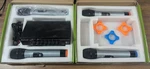 Bietrun WXM06 Blk Uhf Dual Channel Wireless Bluetooth Dynamic Microphone System. Fixed Price $49.99.