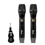 Gemini GMU-M200 Uhf Wireless Dual Handheld Microphone System. Fixed Price $99.95.