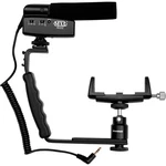 Mxl Mics MM-VE001 Microphone Kit For Smartphones And Tablets. Fixed Price $119.95.