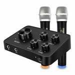 Karaoke Microphone Mixer System Set With Dual Uhf Wireless Hdmi & Aux In/out. Fixed Price $79.99.