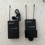 Azden Uhf Transmitter Bt Receiver 100 Upr Mount Camcorder With Microphone. Fixed Price $40.00.