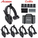 Accsoon Como 1H4R 1312FT Full Duplex Wireless Headset Intercom System 5-PERSON. Fixed Price $749.00.