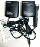 Sony WCS-990 900MHZ Wireless Microphone System Transmitter & Receiver W/ Mep. Fixed Price $15.00.