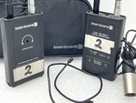 Beyerdynamic Vhf Wireless Belt Pack + Receiver Tsp Te 170 Microphone Mce 5 Xlr. Fixed Price $199.95.