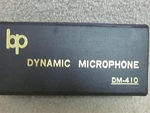 Bp DM-410 Dynamic Microphone- New 'old Stock'in Box With Cable & Holder. Fixed Price $32.00.