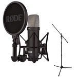 Rode NT1 Signature Series Studio Condenser Microphone W/ Fixed Boom. Fixed Price $159.00.