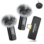 Neewer Lavalier Wireless Microphone Omnidirectional Condenser Transmitter. Fixed Price $29.99.