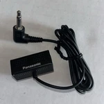 Panasonic Black Microphone W/ 3.5MM Male Right Angle Plug. Fixed Price $20.00.