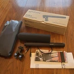 Azden Sgm X Shotgun Microphone Condenser Tested Working. Fixed Price $30.00.