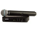 Shure BLX24/B58 Wireless System W/cordless BETA58 Handheld Vocal Microphone H11. Fixed Price $449.00.