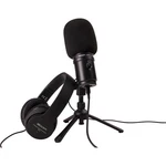 Zoom ZUM-2 Podcast Pack W/ Mic, Headphones, Stand, Cable & Windscreen. Fixed Price $99.99.