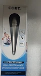 Coby CM-P45 Professional High Performance Dynamic Microphone PINXLR-6.3MM Plug. Fixed Price $39.95.