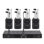 Phenyx Pro In Ear Monitor For Musicians, Uhf 4 RECEIVER+1 Transmitter, Black. Fixed Price $541.82.