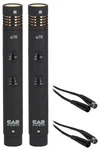 (2) Cad Audio Equitek E70 Dual-capsule Condenser Instrument Microphones+cables. Fixed Price $212.95.