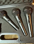 Behringer XM1800S Ultravoice Dynamic Cardioid Microphone Set Of 3 W/caseuntested. Fixed Price $65.99.