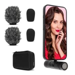 Doublemic-di Dual Capsule Microphone For Iphone- Two-sided Cardioid Condenser.... Fixed Price $48.72.