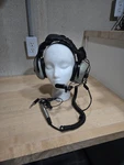Vintage Air Force Aviation Headset Astrocom Acousticom 5816B Avcomm M65 Untested. Fixed Price $49.99.